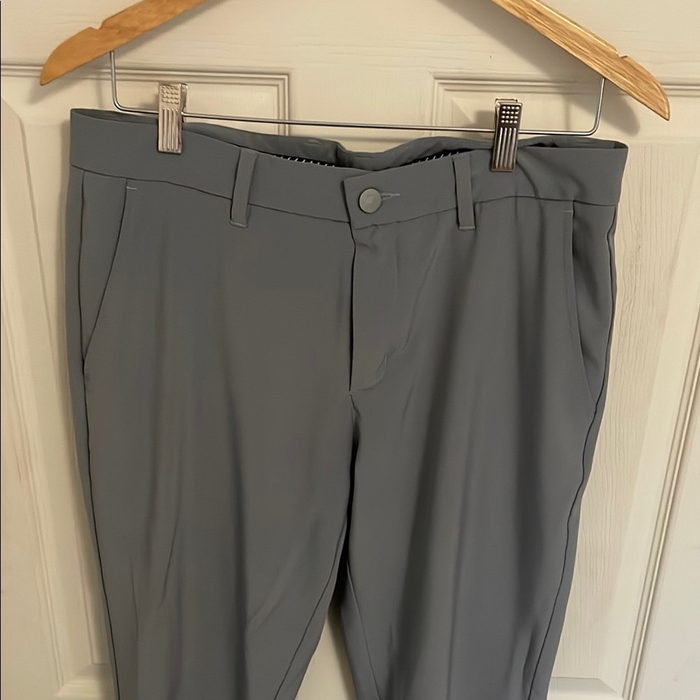 Gray Tailored Pants